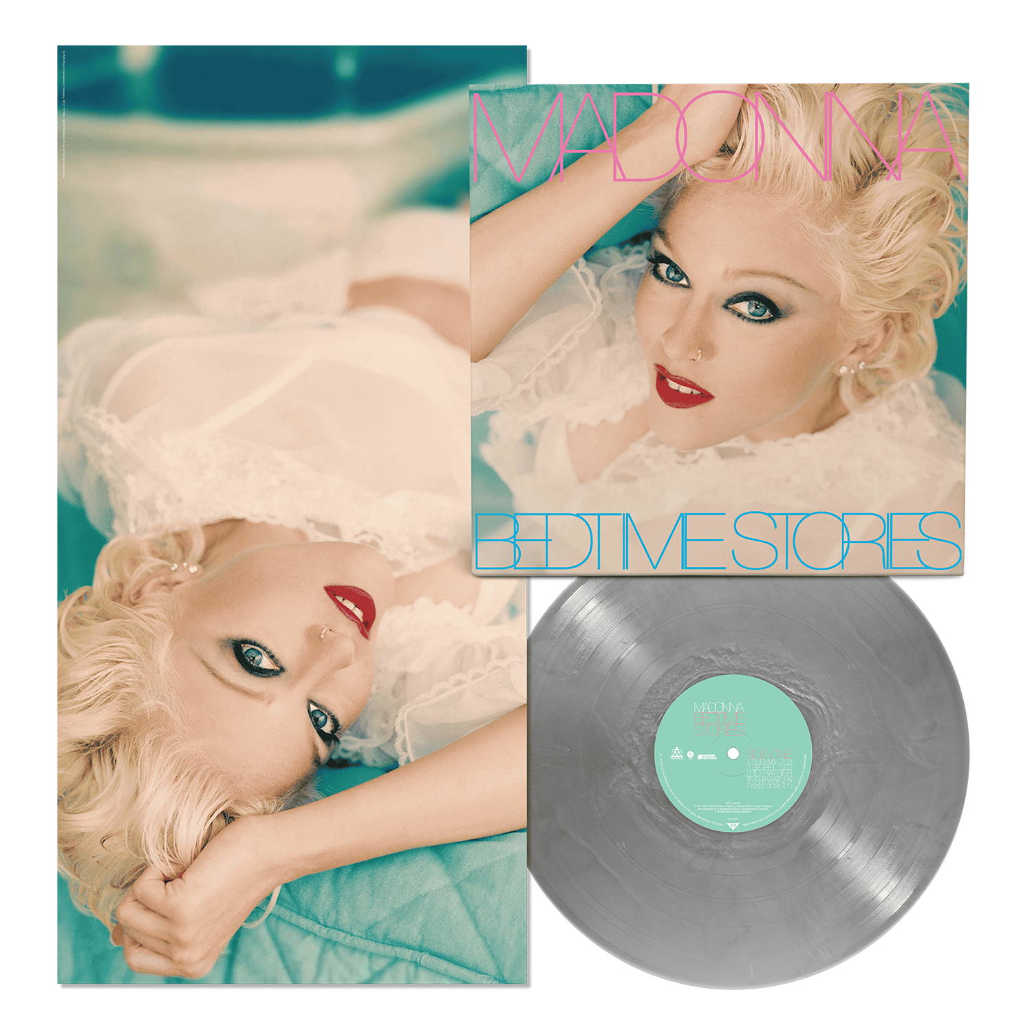 Madonna Bedtime Stories Silver Collection Vinyl