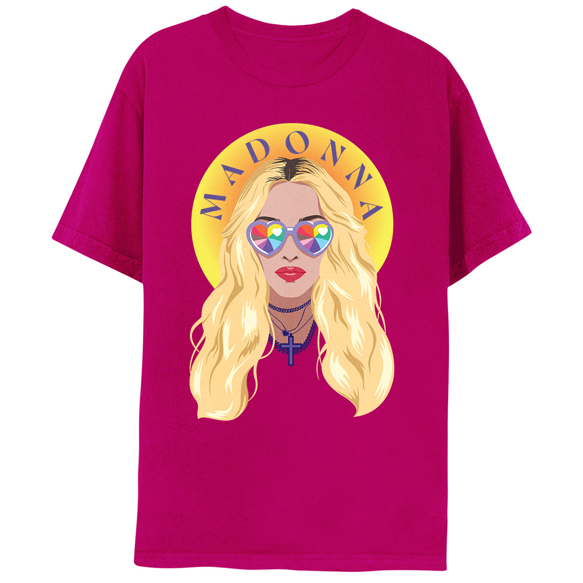 M4PRIDE Heart Eyes Tee — Madonna Official Store